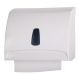 COMBI - Dispenser bianco carta asciugamani in rotolo o piegati a 