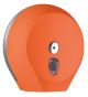 Dispenser Portarotolone carta igienica Maxi Jumbo- LINEA COLORED-Arancione-marplast