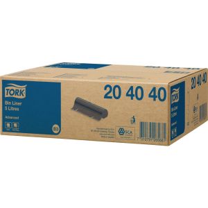 Tork sacchetto per rifiuti da 5 litri nero B3 1000Pz