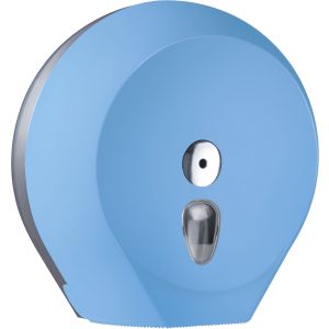 Dispenser Portarotolone carta igienica Maxi Jumbo- LINEA COLORED-Azzurro