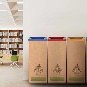 Coperchio per Contenitore Raccolta Differenziata 60 Lt