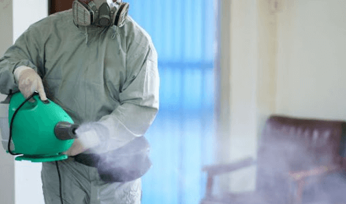 Disinfezione ambienti con nebulizzatore
